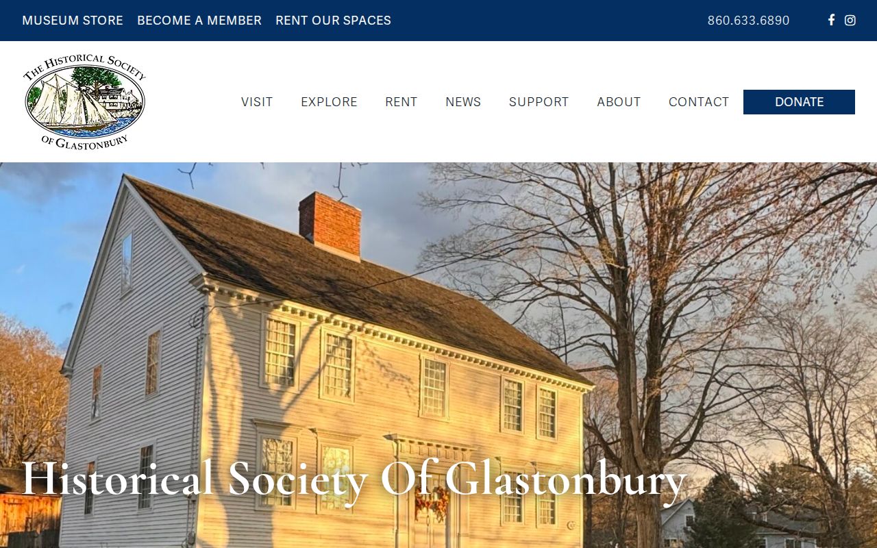 Glastonbury city directory Historical Society collections